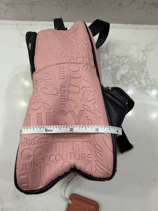 JUICY COUTURE SMALL PINK BACKPACK